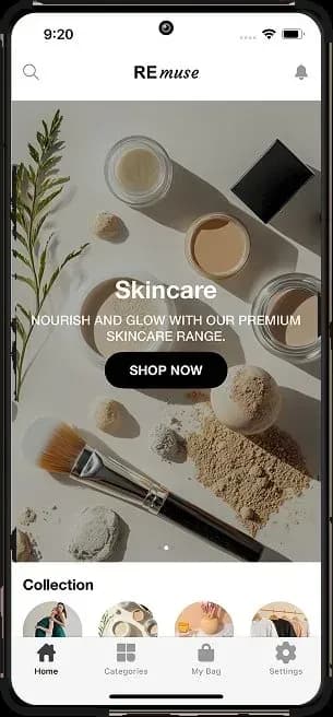 REmuse App Product Page